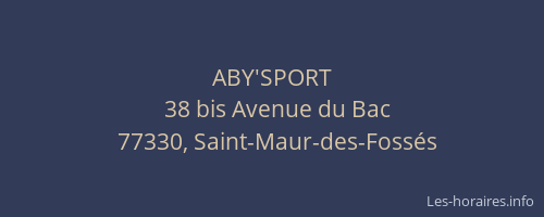 ABY'SPORT