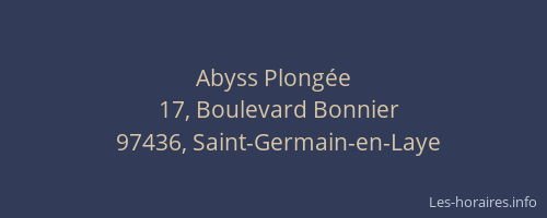 Abyss Plong&eacute;e