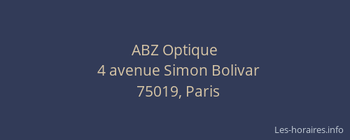ABZ Optique