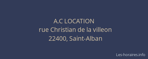 A.C LOCATION