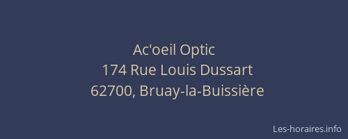 Ac'oeil Optic