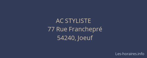 AC STYLISTE