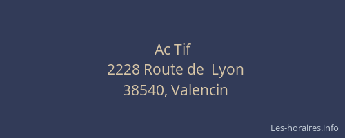 Ac Tif