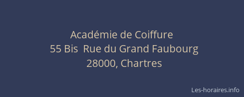 Académie de Coiffure