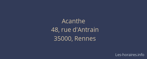 Acanthe