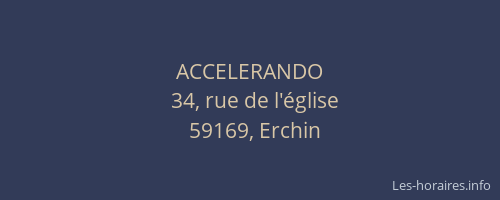ACCELERANDO