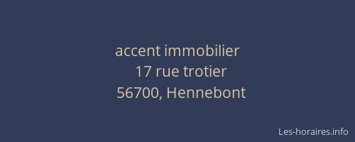 accent immobilier