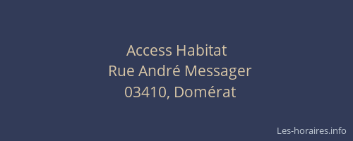 Access Habitat