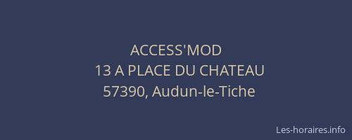 ACCESS'MOD