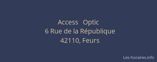 Access   Optic