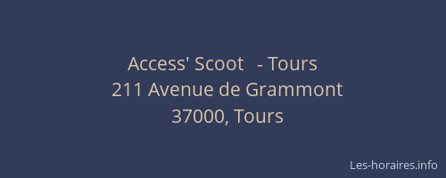 Access' Scoot   - Tours