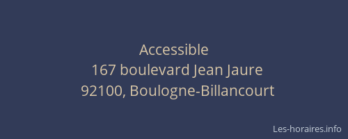Accessible
