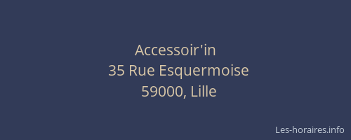 Accessoir'in
