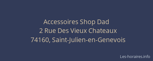 Accessoires Shop Dad
