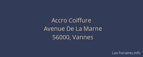 Accro Coiffure