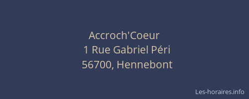 Accroch'Coeur
