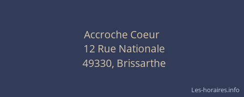 Accroche Coeur