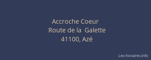 Accroche Coeur