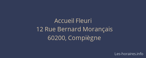 Accueil Fleuri
