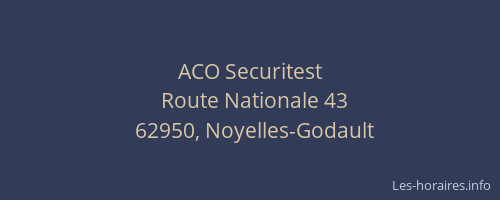 ACO Securitest