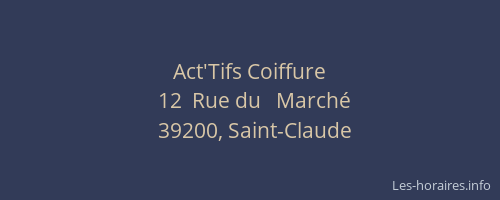 Act'Tifs Coiffure