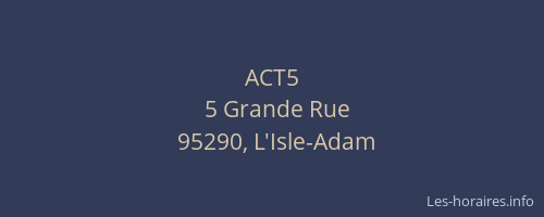 ACT5