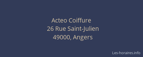 Acteo Coiffure