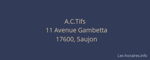 A.C.Tifs