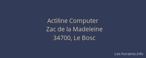 Actiline Computer