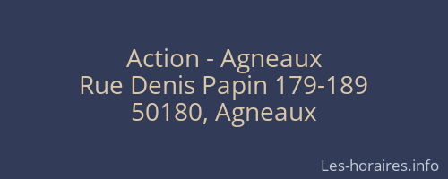 Action - Agneaux