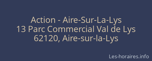 Action - Aire-Sur-La-Lys