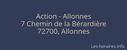 Action - Allonnes