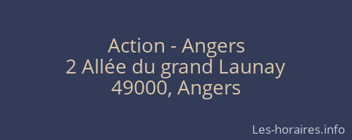 Action - Angers