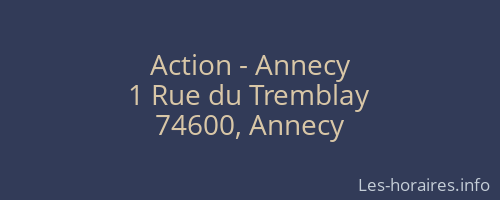 Action - Annecy