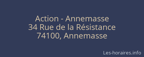 Action - Annemasse