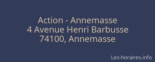 Action - Annemasse