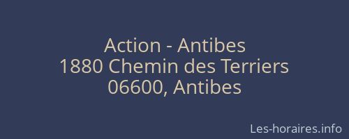 Action - Antibes