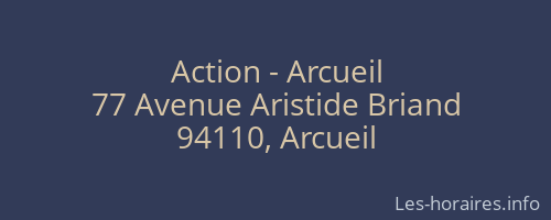 Action - Arcueil
