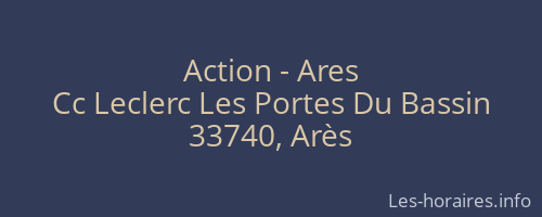 Action - Ares