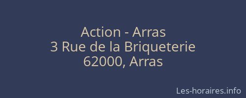 Action - Arras