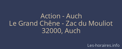 Action - Auch