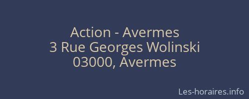Action - Avermes
