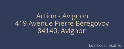 Action - Avignon