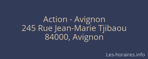 Action - Avignon