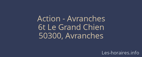 Action - Avranches