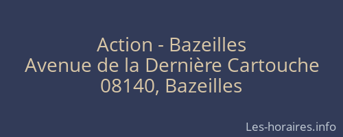Action - Bazeilles