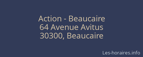 Action - Beaucaire