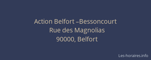 Action Belfort –Bessoncourt