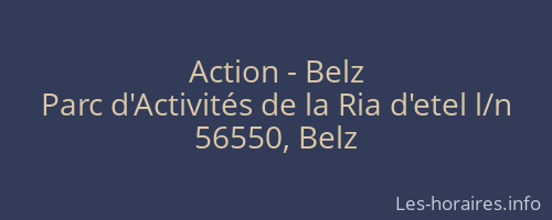 Action - Belz