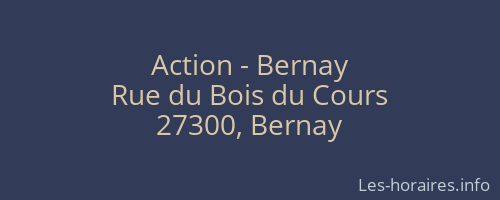 Action - Bernay